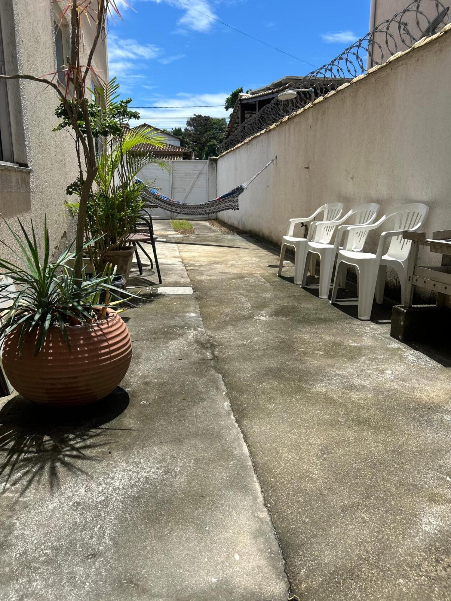 Ape 101 5 Min Praia Abrico Rio Das Ostras 2 Quartos 4 Pessoas Com Area Externa Com Churrasqueira E Rede エクステリア 写真